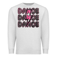 Oatmeal Heather dance dance dance with lightning bolt Premium Sweatshirt - MaliasSmallBusiness