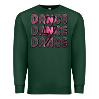 Sports Green dance dance dance with lightning bolt Premium Sweatshirt - MaliasSmallBusiness