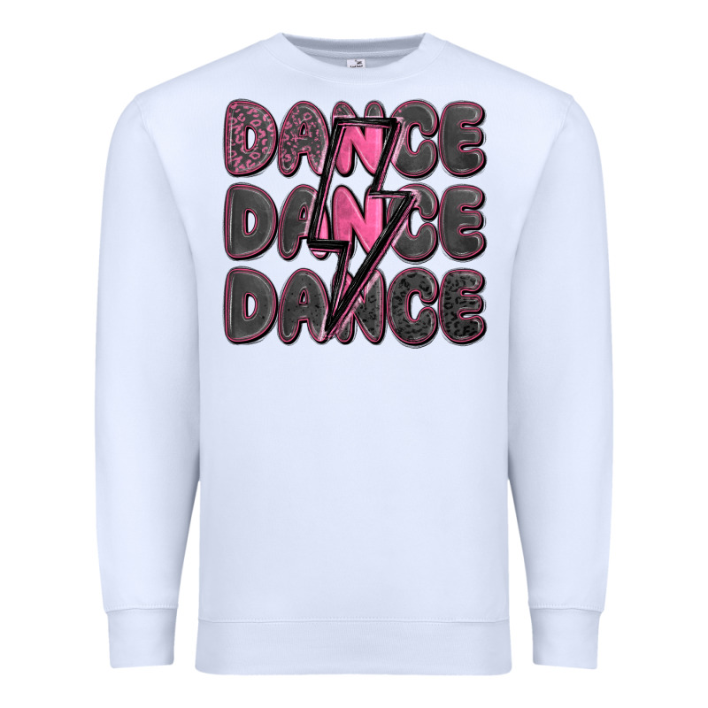 Dance Dance Dance With Lightning Bolt Premium Sweatshirt by MaliasSmallBusiness | Teevron