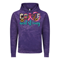 Cloud Purple brave and strong Vintage Hoodie - JahusDesignShop