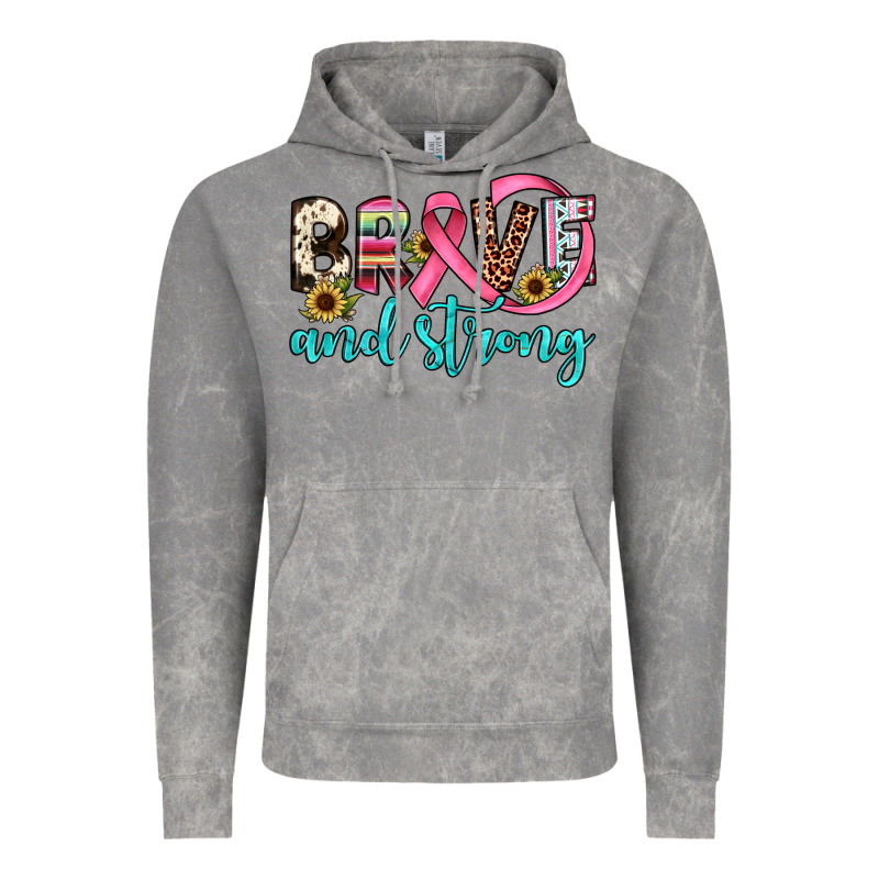 Brave And Strong Vintage Hoodie by JahusDesignShop | Teevron