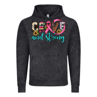 Vintage Black brave and strong Vintage Hoodie - JahusDesignShop