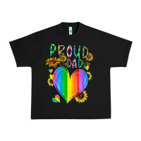 Black proud dad love Urban Heavy Tee - CowhideDigitalArt