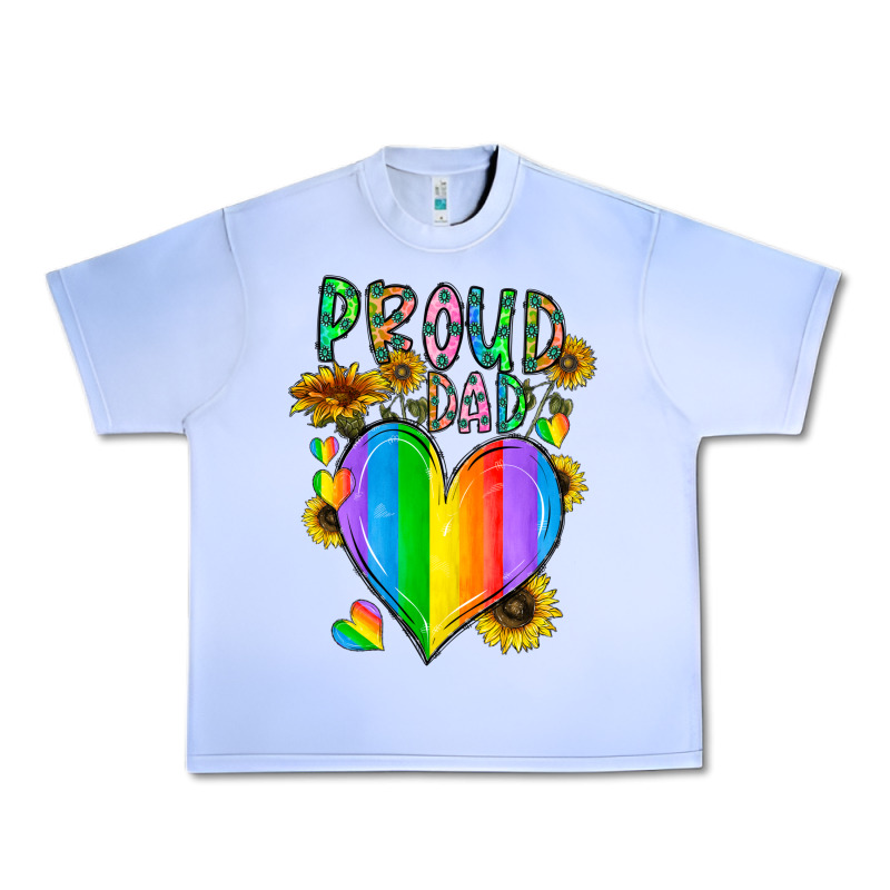 Proud Dad Love Urban Heavy Tee by CowhideDigitalArt | Teevron