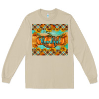 Mushroom Thankful Pumpkins Long Sleeve Tee - Artiststas