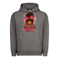 Pigment Tornado one loved mama afro messy bun Urban Hoodie - texasbilliewilder