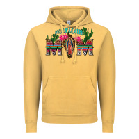 Vintage Mustard mexican mom with cactus Vintage Hoodie - texasbilliewilder