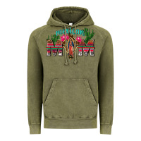 Vintage Olive mexican mom with cactus Vintage Hoodie - texasbilliewilder
