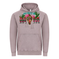 Vintage Zinc mexican mom with cactus Vintage Hoodie - texasbilliewilder