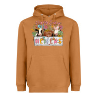 Meerkat happy easter heifers Heavyweight Hoodie - MaliasSmallBusiness