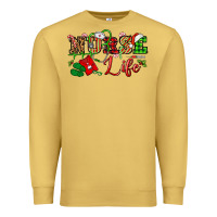 Antique Gold nurse life christmas Premium Sweatshirt - NancyCooperArtShop