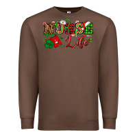 Chestnut nurse life christmas Premium Sweatshirt - NancyCooperArtShop