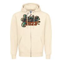 Sandshell senior 2023 baseball Zipper Hoodie - NancyCooperArtShop