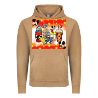 Vintage Camel cartoon characters coffee cups Vintage Hoodie - Zillion Design Studio