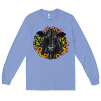 Colony Blue black angus cactus sunflower Long Sleeve Tee - JahusDesignShop