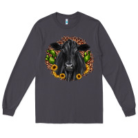 Smoke black angus cactus sunflower Long Sleeve Tee - JahusDesignShop
