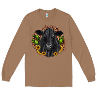 Toasted Coconut black angus cactus sunflower Long Sleeve Tee - JahusDesignShop