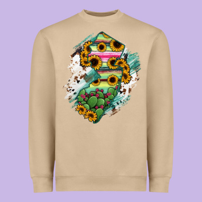 New Jersey State Map Heavyweight Sweatshirt Designed By Ranaportraitstore