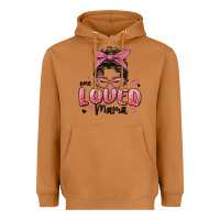 Meerkat one loved mama messy bun Heavyweight Hoodie - MaliasSmallBusiness