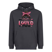 Smoke one loved mama messy bun Heavyweight Hoodie - MaliasSmallBusiness