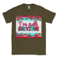 Army Green i'm a survivor Classic Tee - JahusDesignShop
