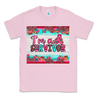 Bubblegum Pink i'm a survivor Classic Tee - JahusDesignShop