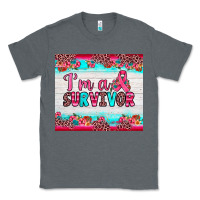 Charcoal Heather i'm a survivor Classic Tee - JahusDesignShop