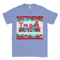 Colony Blue i'm a survivor Classic Tee - JahusDesignShop
