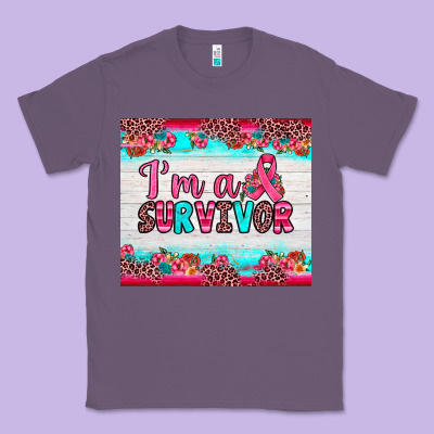 I'm A Survivor Classic Tee Designed By Jahusdesignshop