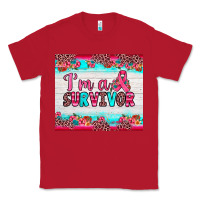 Red i'm a survivor Classic Tee - JahusDesignShop