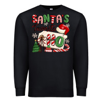 Black santa's favorite ho Premium Sweatshirt - MaliasSmallBusiness