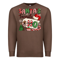 Chestnut santa's favorite ho Premium Sweatshirt - MaliasSmallBusiness