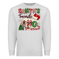 Dove Grey santa's favorite ho Premium Sweatshirt - MaliasSmallBusiness