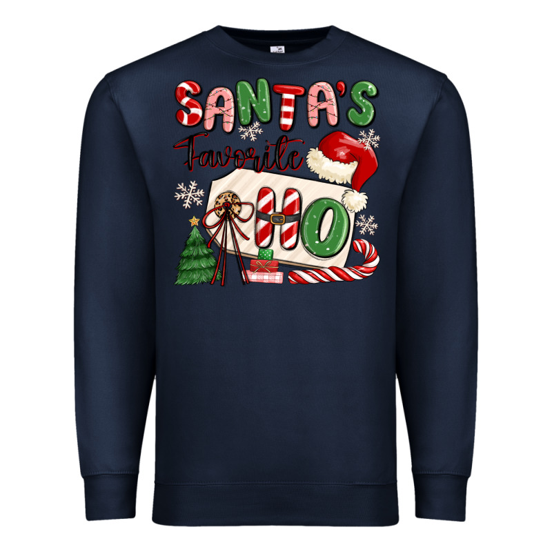 Santa's Favorite Ho Premium Sweatshirt by MaliasSmallBusiness | Teevron