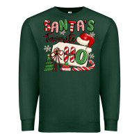 Sports Green santa's favorite ho Premium Sweatshirt - MaliasSmallBusiness