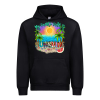 Black My favorite color is sunshine Urban Hoodie - NancyCooperArtShop