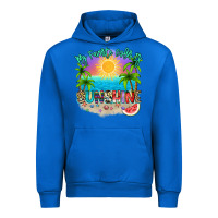 Cobalt My favorite color is sunshine Urban Hoodie - NancyCooperArtShop