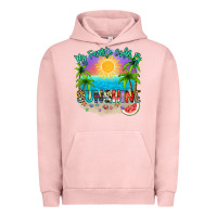 Pigment Salmon My favorite color is sunshine Urban Hoodie - NancyCooperArtShop
