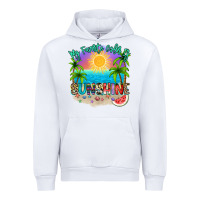 White My favorite color is sunshine Urban Hoodie - NancyCooperArtShop