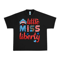 Black little miss liberty Urban Heavy Tee - HRA Design Shop