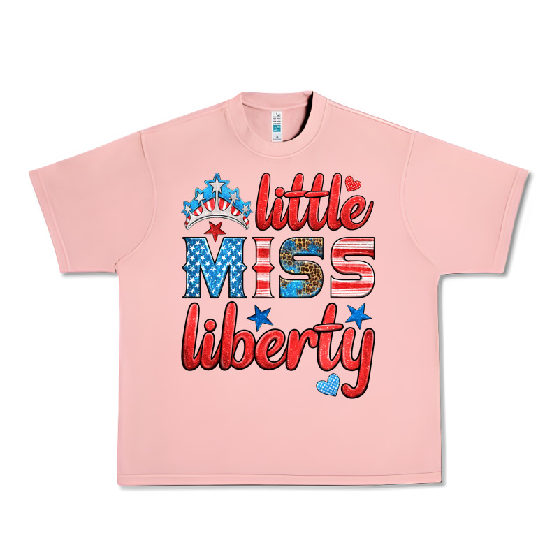 Little Miss Liberty Urban Heavy Tee by HRA Design Shop | Teevron