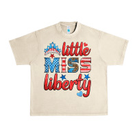 Sandshell little miss liberty Urban Heavy Tee - HRA Design Shop
