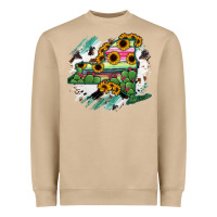 New York State Map Heavyweight Sweatshirt | Teevron