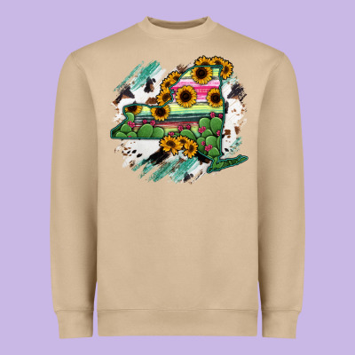 New York State Map Heavyweight Sweatshirt Designed By Ranaportraitstore