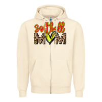 Sandshell softball mom Zipper Hoodie - NancyCooperArtShop