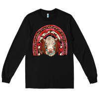 Black valentines hereford rainbow Long Sleeve Tee - JahusDesignShop