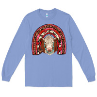 Colony Blue valentines hereford rainbow Long Sleeve Tee - JahusDesignShop