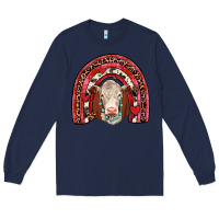 Navy valentines hereford rainbow Long Sleeve Tee - JahusDesignShop