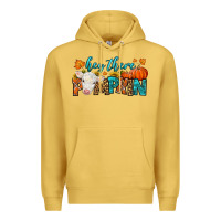 Antique Gold Western Hey There Pumpkin Premium Hoodie - LillyAllenDesigns