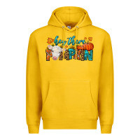 Lemon Western Hey There Pumpkin Premium Hoodie - LillyAllenDesigns